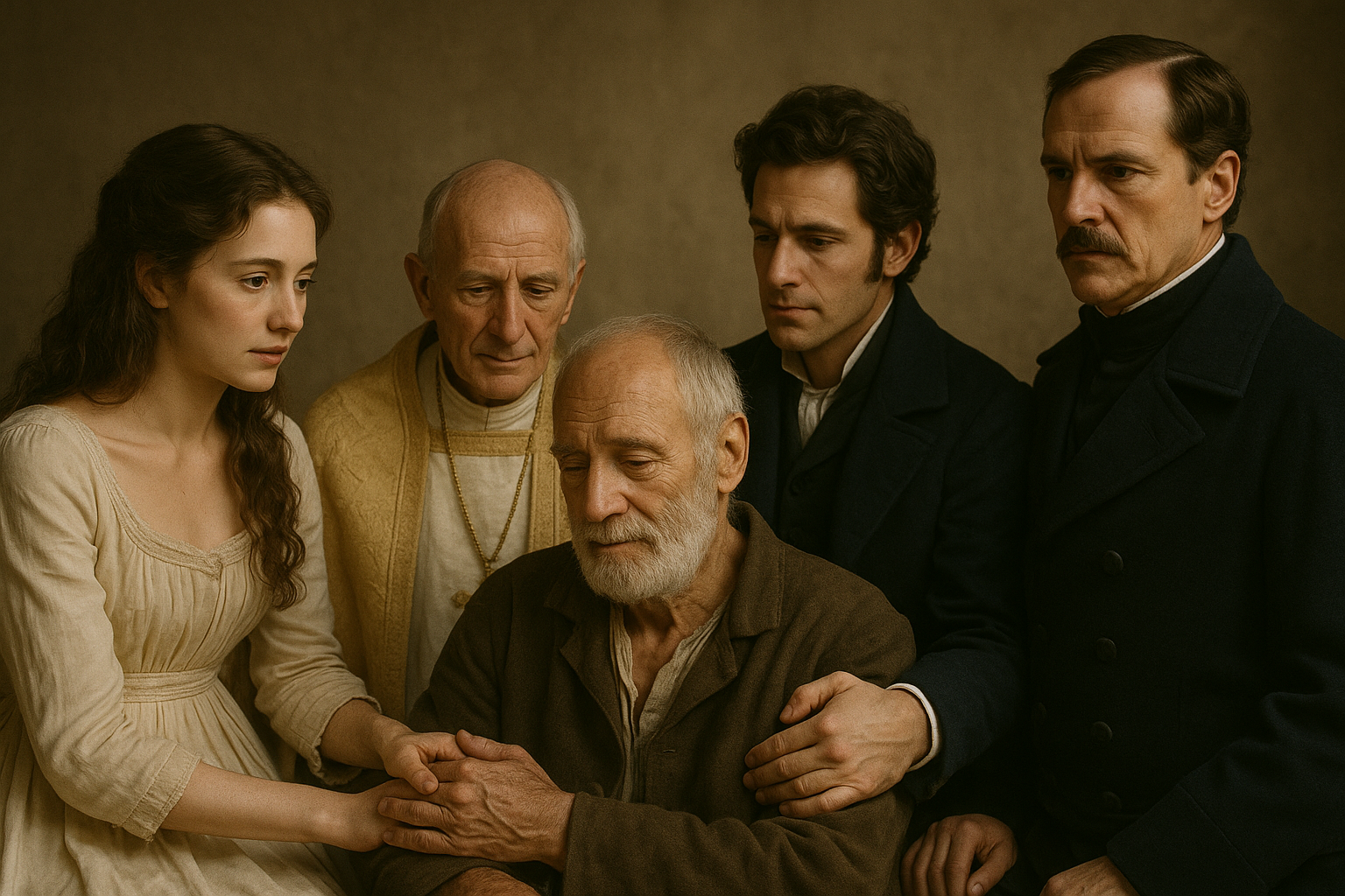 شخصیت های داستان در یک قاب