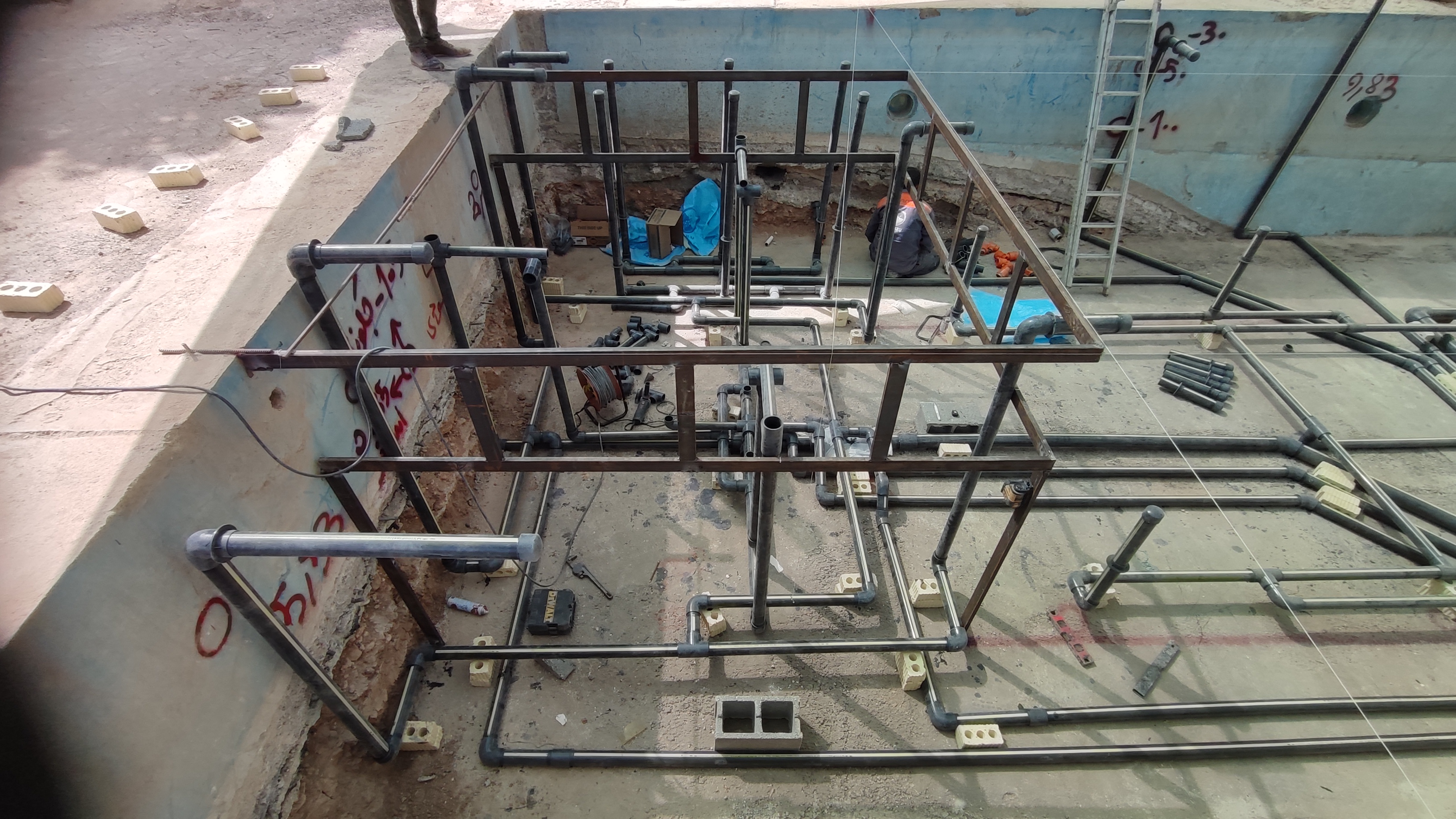 اجرای تاسیسات مکانیکی استخر