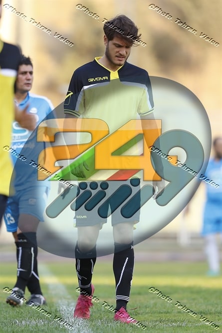 بازیکن تیم فوتبال امیرحسین قاسم زاده کرمانشاهی