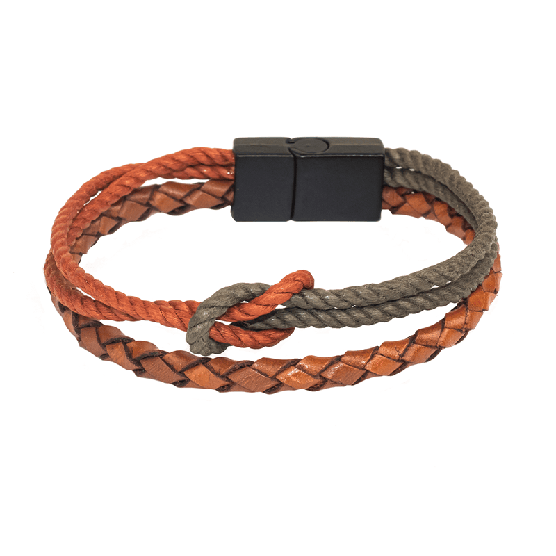 دستبند چرمی مردانه