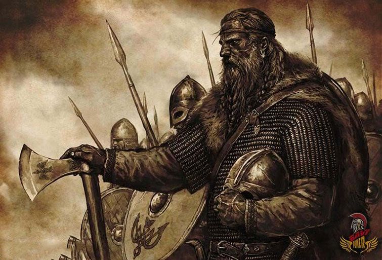 عکسی طراحی شده از چند وایکینگ