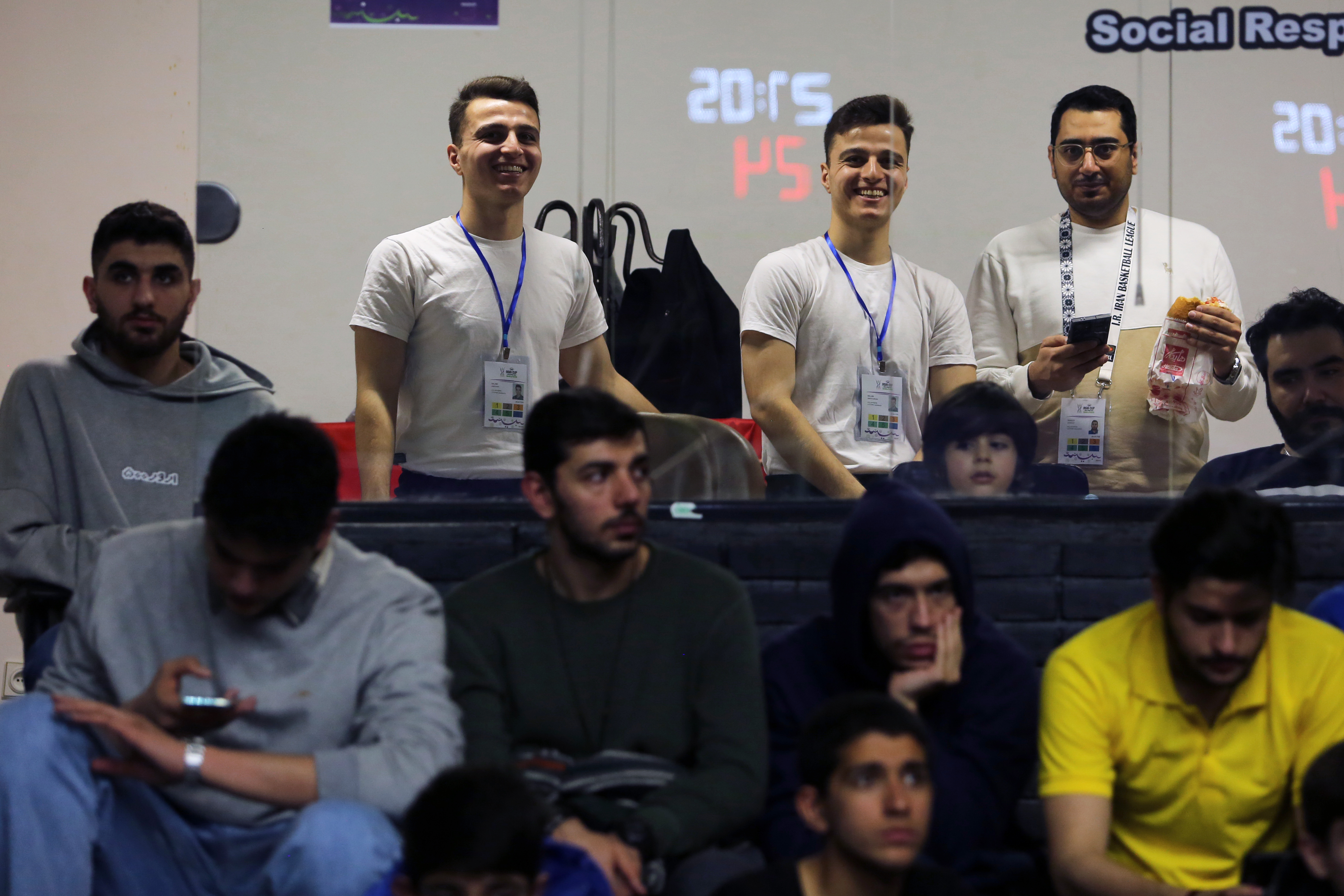 سینا و سبحان صلابی و حضور در جمع ستارگان ورزش