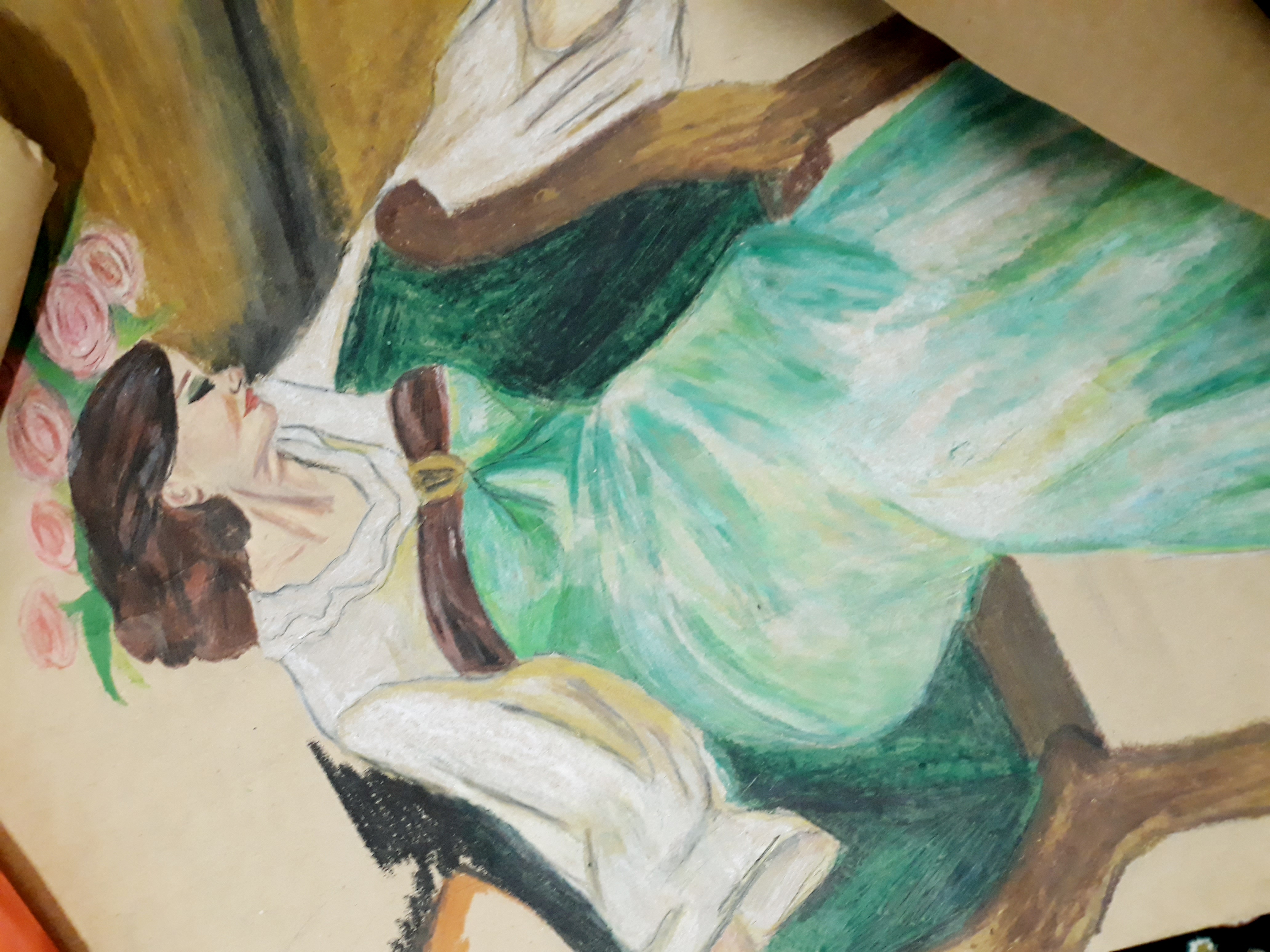 اینم یکی از هزاران نقاشی من ؛ کامل نشده ولی خیلی دوسش دارم!