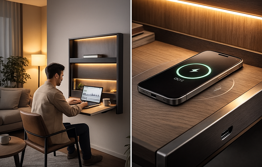 میزکار تاشو هوشمند