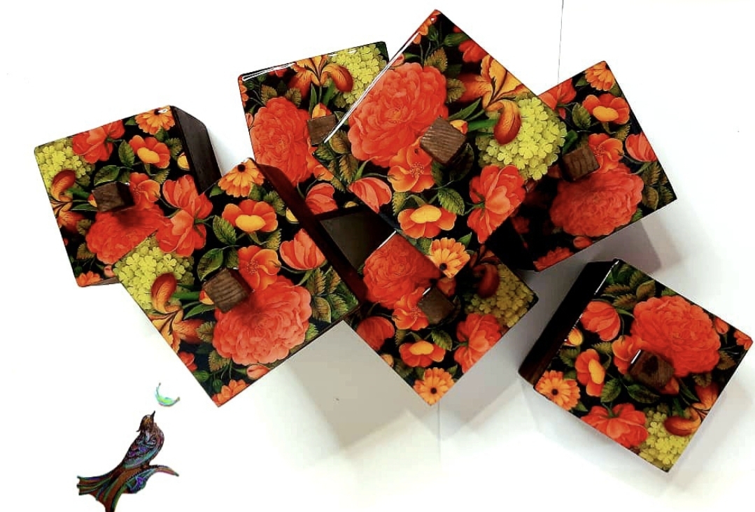 قندان تمام چوب و رزین بهارشاپینگ