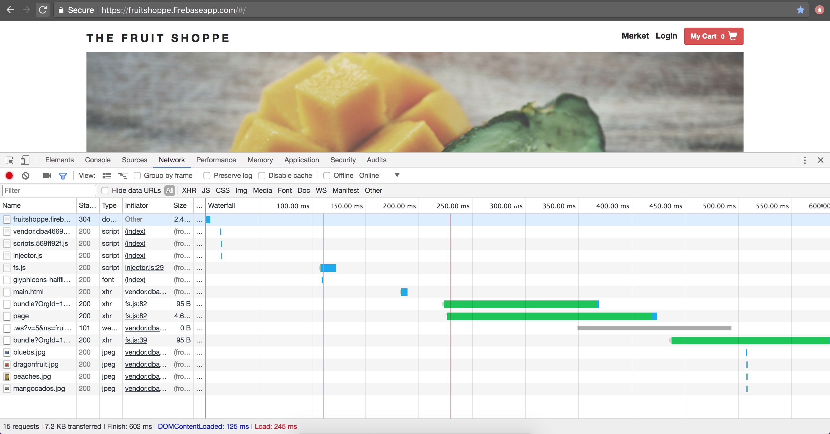 تصویر شماره ۳ : Chrome Network Inspector