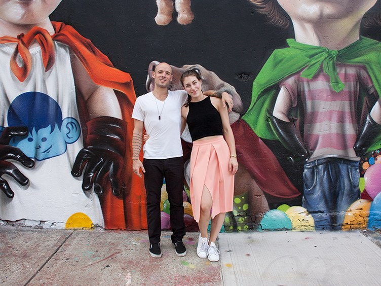 عکس: Valerie Fischer، گرافیتی: Bushwick Collective