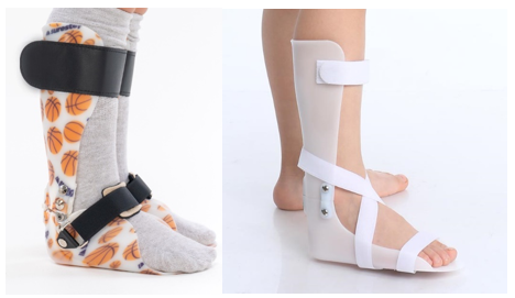 شکل 1 - نمونههایی از ارتز AFO