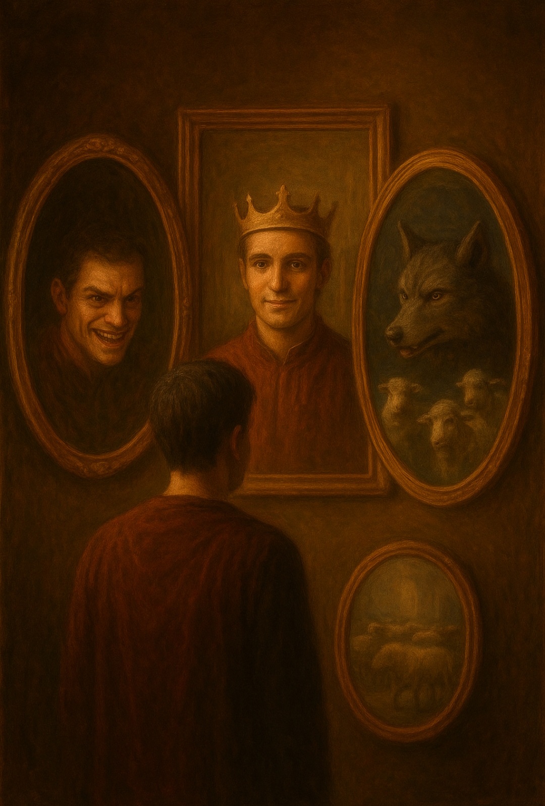 چقدر خوب است که من گرگ هستم و چقدر حیف که در این دنیای موازی ، گرگه شکارچی ، طعمه ای بیش نیست.