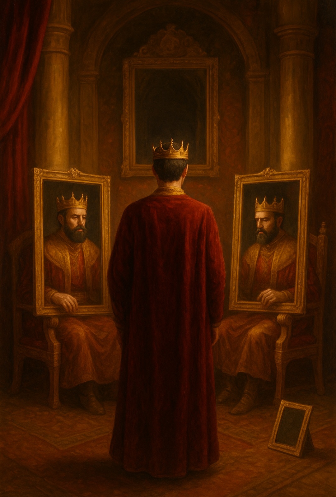 آیا یک پادشاه که به همه فرمان میدهد و هیچکس هم نمیتواند از دستورات او سرپیچی کند ، میتواند به خودش دستور بدهد و خودش از دستوری که داده است سرپیچی بکند؟