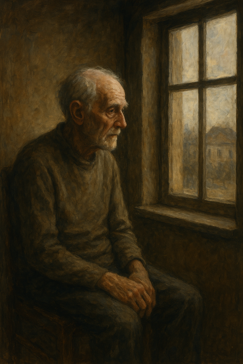 با اینکه میدانم خیلی دیر شده است اما ، من هنوز هم دم پنجره چشم انتظار شخصی که آشنا باشد هستم.