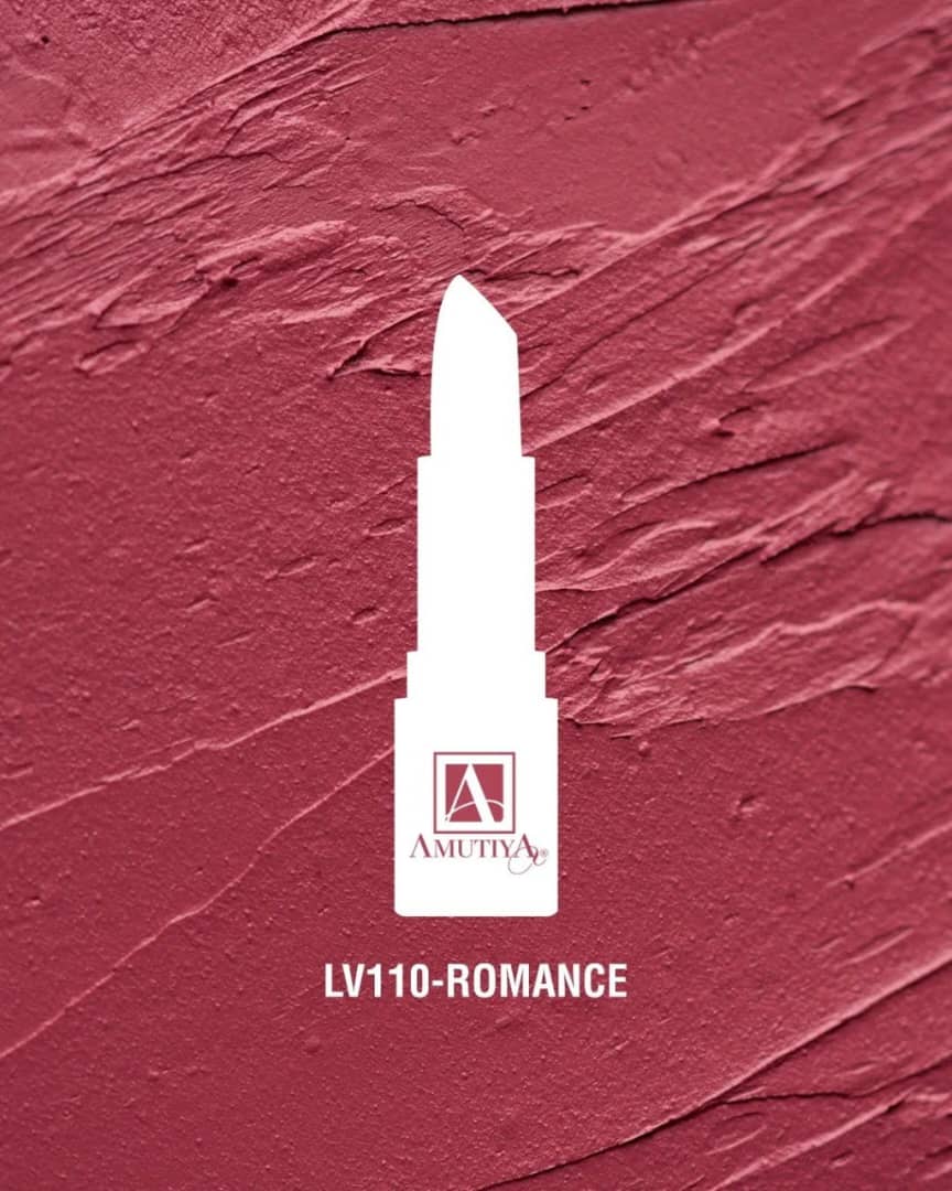 رژ لب جامد مخملی آموتیا شماره 110