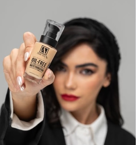 کرم پودر اویل فری آموتیا