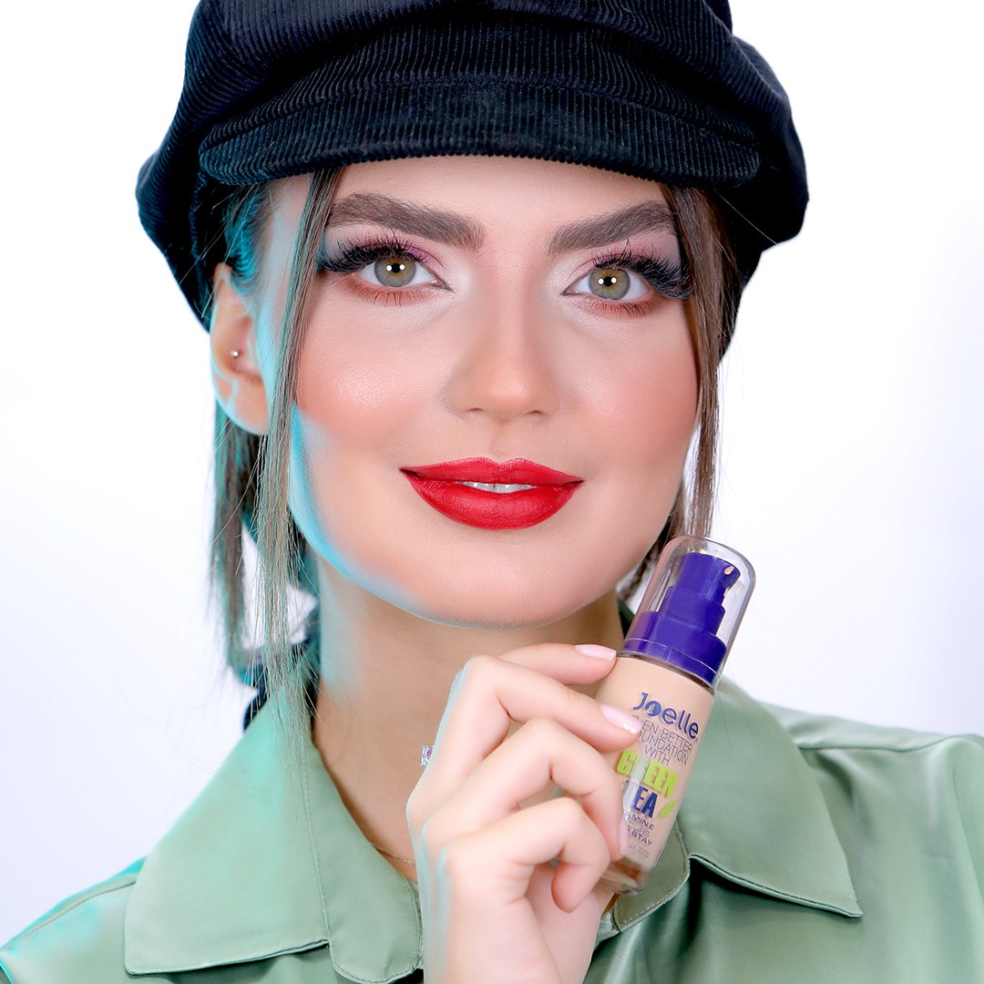 کرم پودر چای سبز جویل