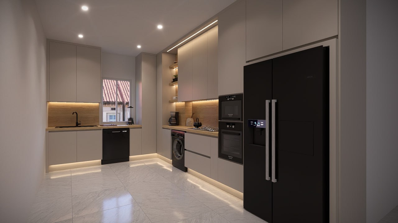 نمونه کار کابینت در رشت از تیم ناژولوکس