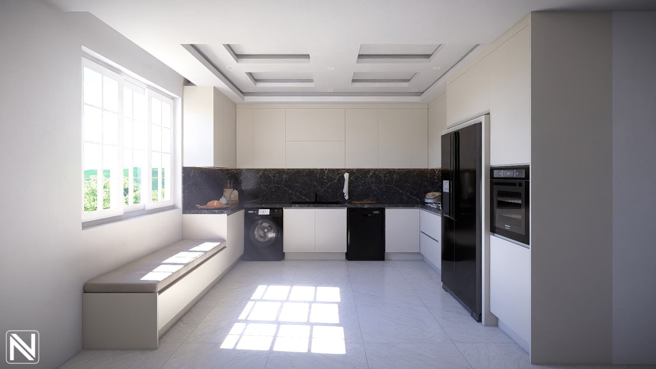 کابینت مدرن در رشت - طراحی و اجرا توسط ناژولکس