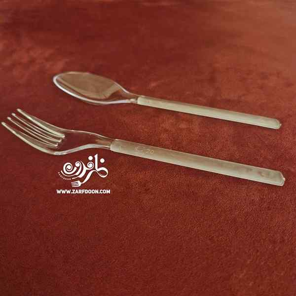 قاشق چنگال یکبار مصرف vip