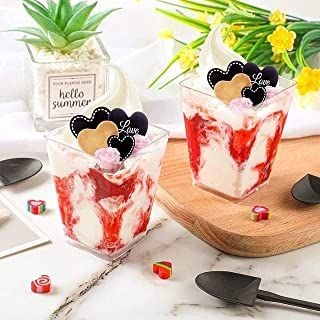 ظرف یکبار مصرف کریستالی دسر