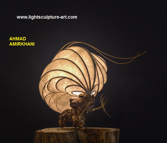 light sculptures art