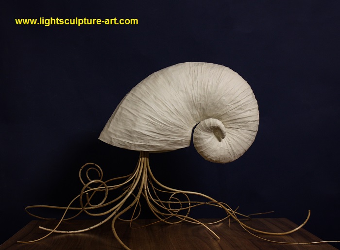 light sculpture is off