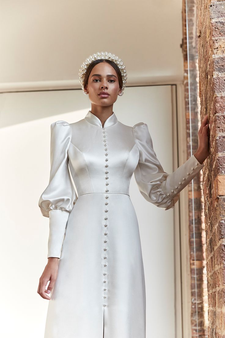 لباس عروس ساتن