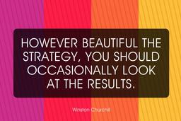 «دو صد گفته چون نیم کردار نیست» به زبان وینستون چرچیل