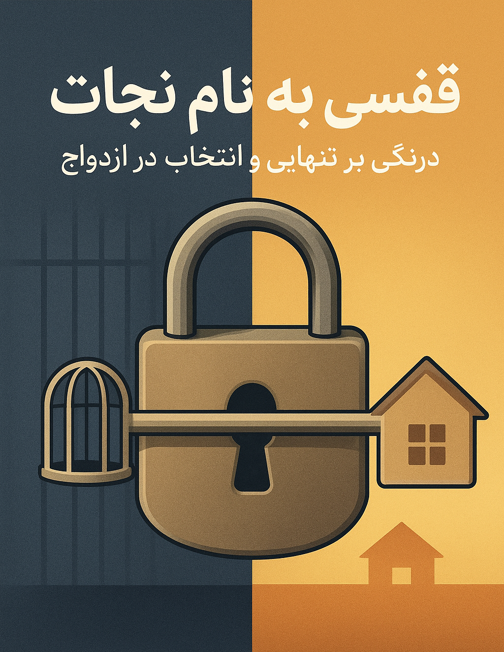 قفسی به نام نجات: درنگی بر تنهایی و انتخاب در ازدواج