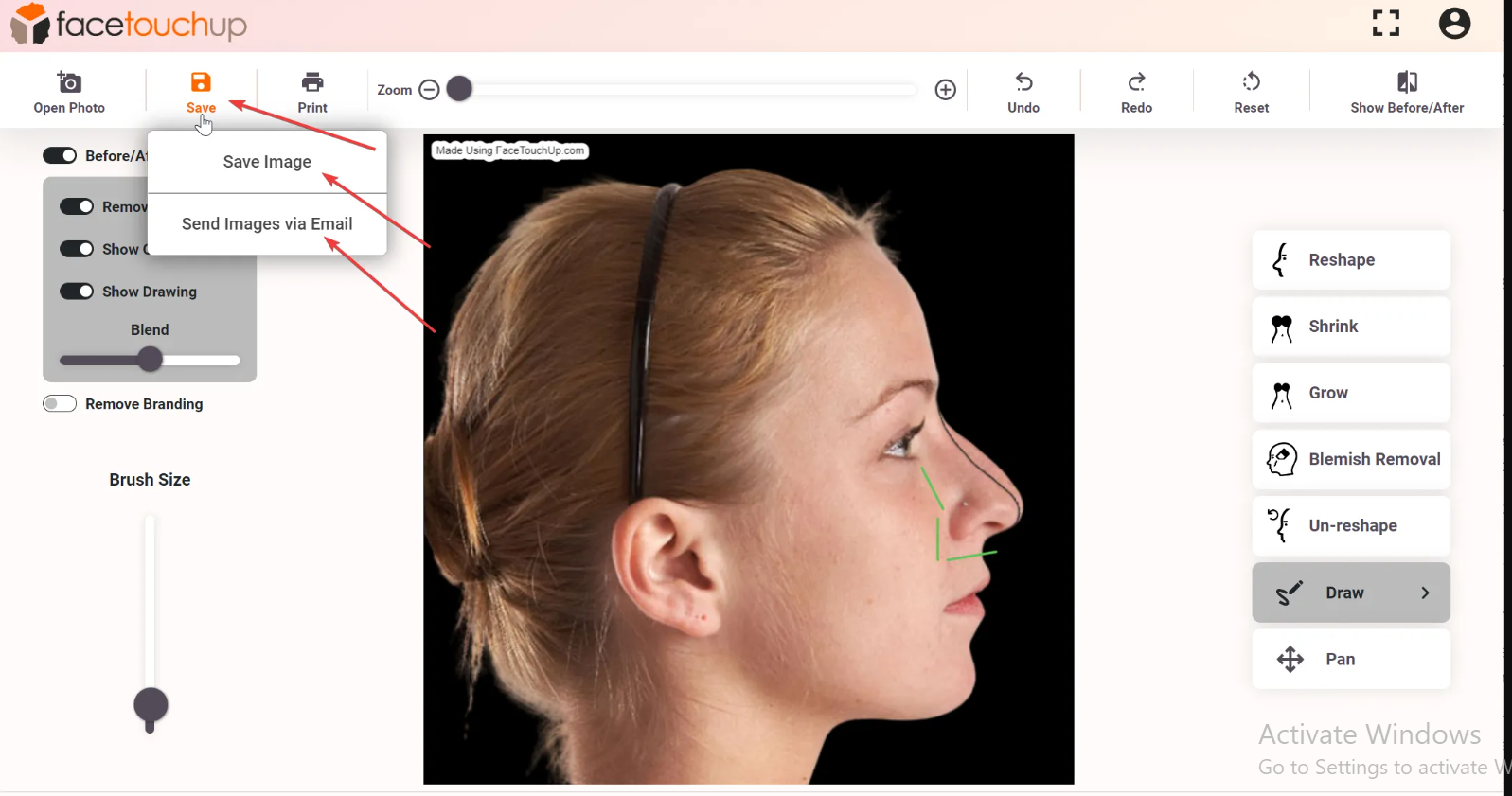 قبل از هر تغییر، یک کپی از عکس اصلی نگه دارید تا بتونید مقایسه کنید.