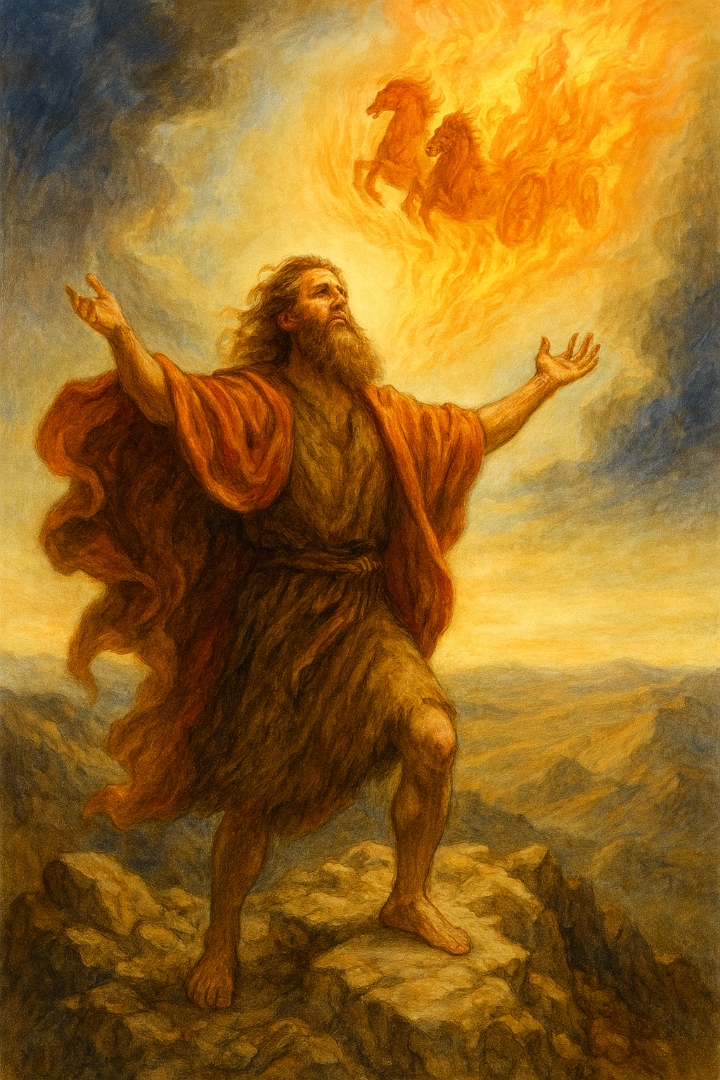 حضرت الیاس؛ پیامبر سکوت، آتش و بازگشت