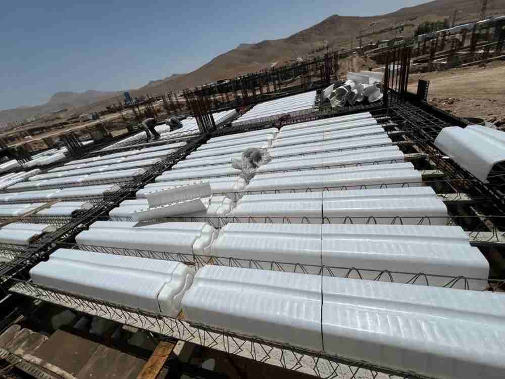 قالب وافل یک طرفه قالب لایت فرم برای اجرای سقف تیرچه بدون یونولیت