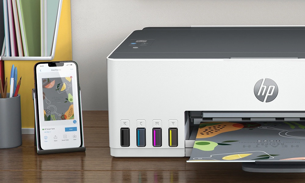 تنظیمات چاپ در پرینتر hp