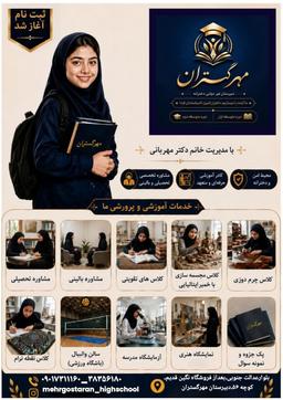 دبیرستان مهرگستران ؛ بستر شکوفایی دختران امروز برای ساختن اندیشمندان فردا