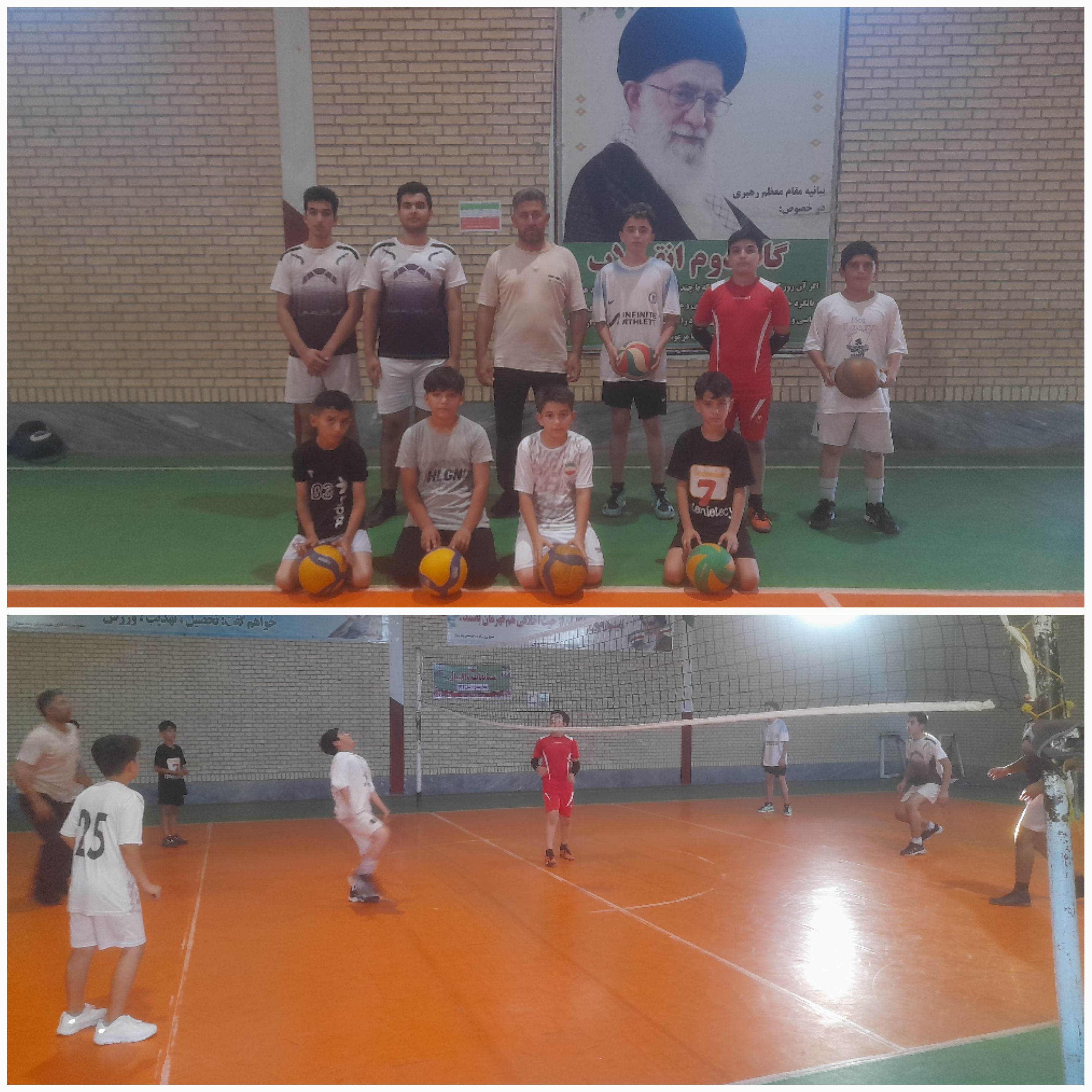 کلاس فوتسال برای جوانهای صالحین