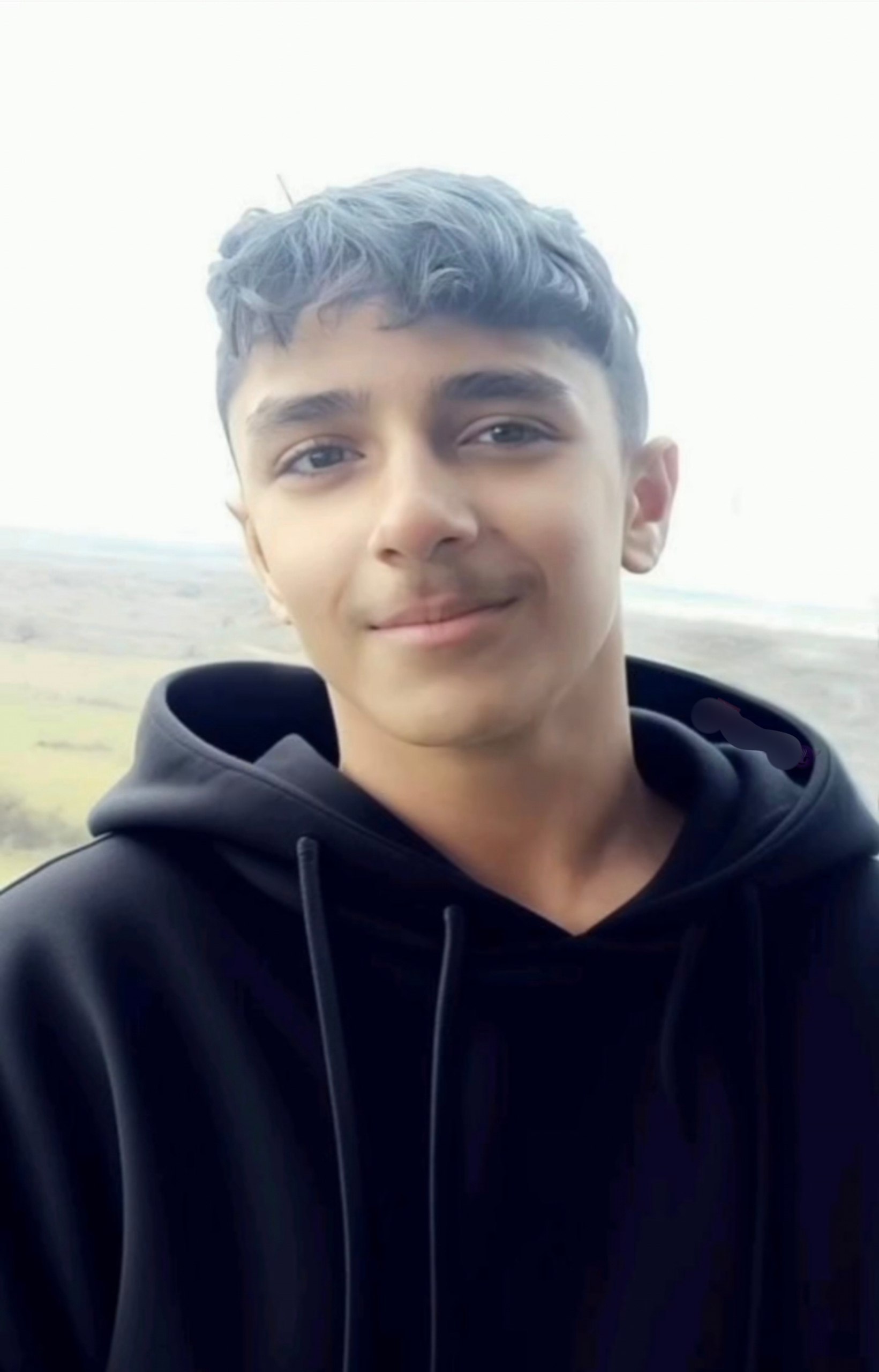 عکس مرحوم و مقتول بنیامین 15 ساله