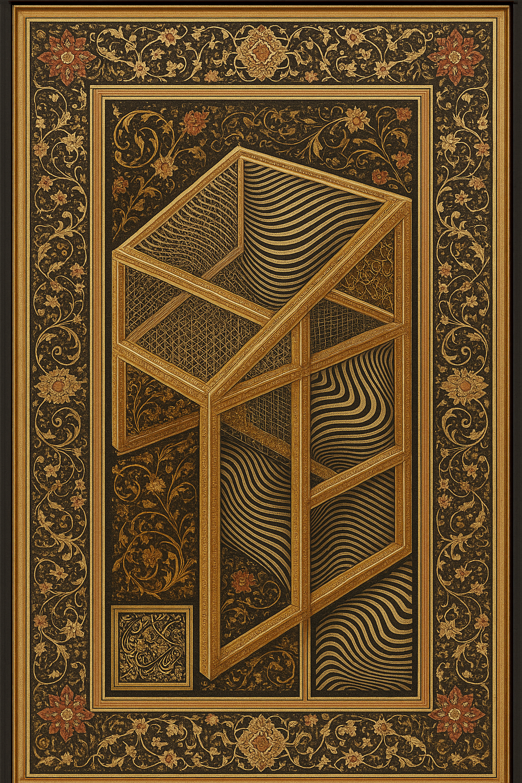 از مجموعه «قفس» – سیده ثریا مجتهد سیستانی – ۱۴۰۴ – هوش مصنوعی