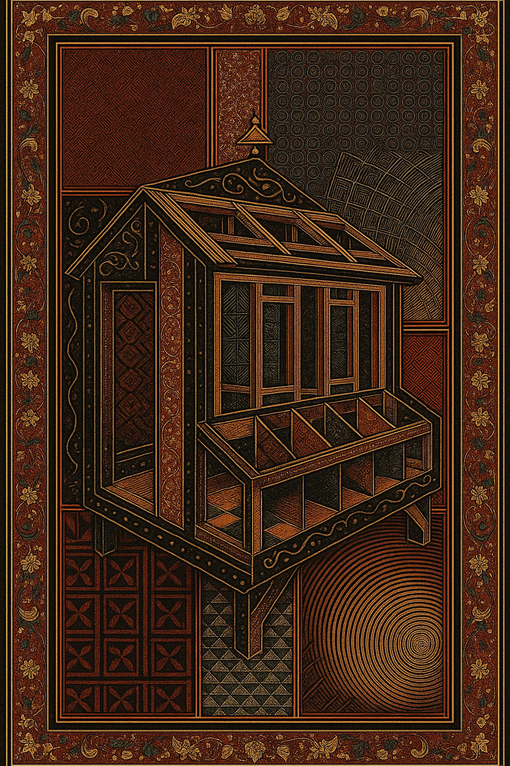 از مجموعه «قفس» – سیده ثریا مجتهد سیستانی – ۱۴۰۴ – هوش مصنوعی