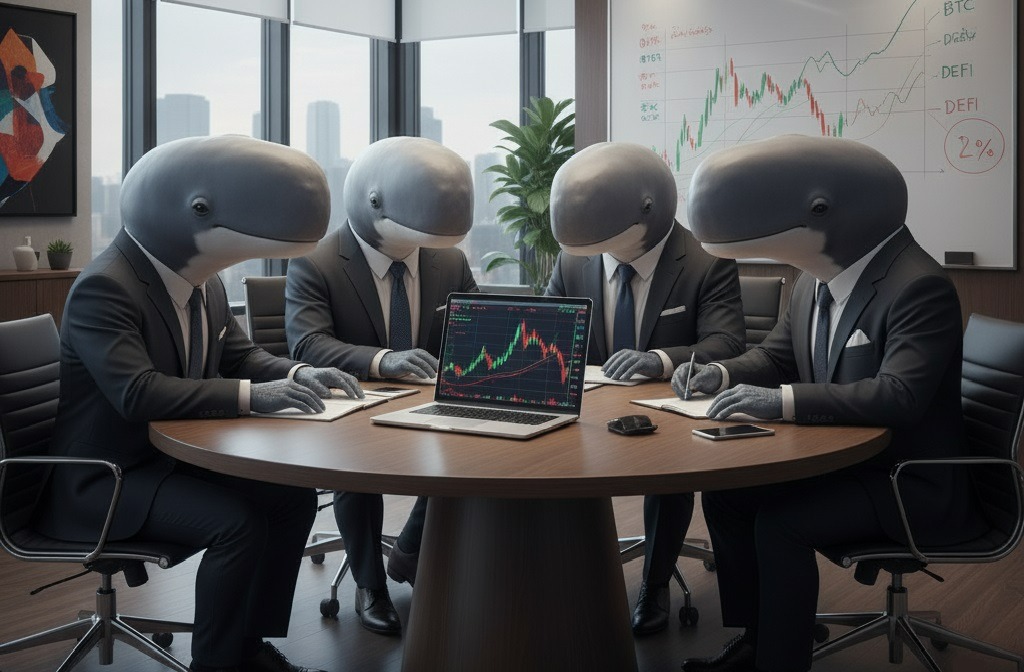 هماهنگی گروهی نهنگ ها برای کنترل بازار