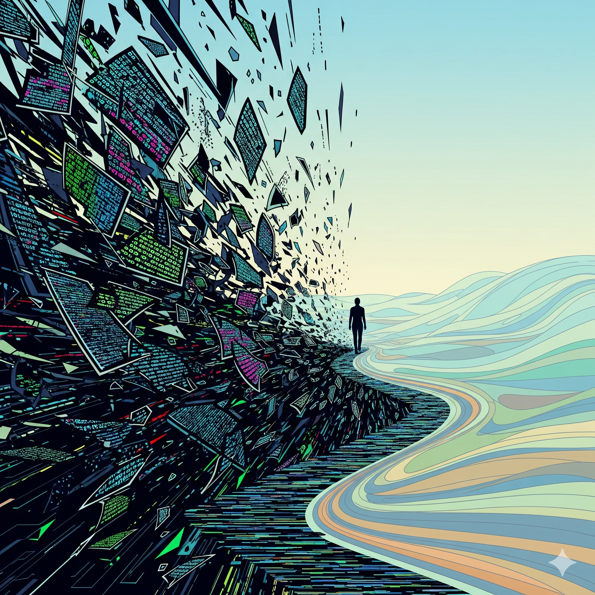 فرار از رسانه به دریای ارامش