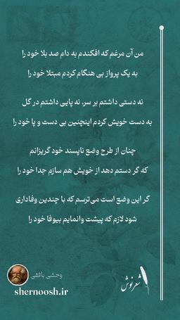 عشق نافرجام در آینه غزل وحشی بافقی