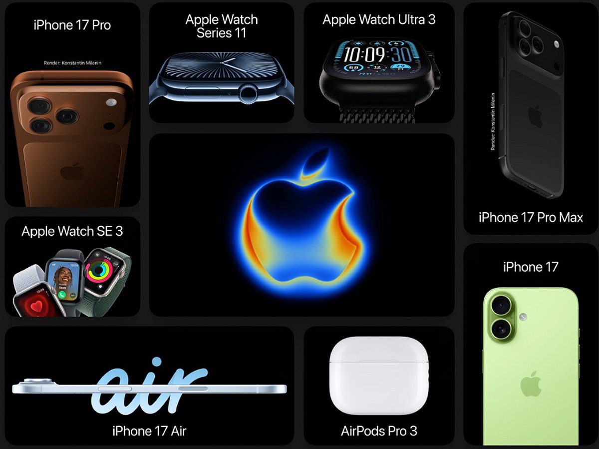 محصولات معرفی شده رویداد Apple در یک نگاه