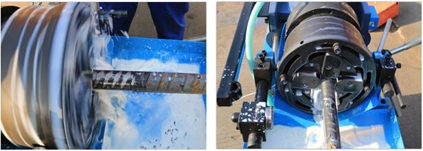 دستگاه رزوه میلگرد