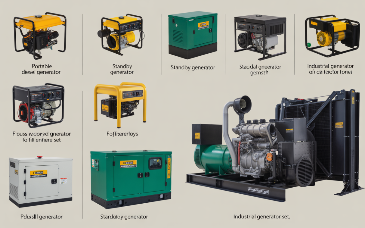 انواع دیزل ژنراتور برق
