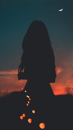 دختر زیبای هنری