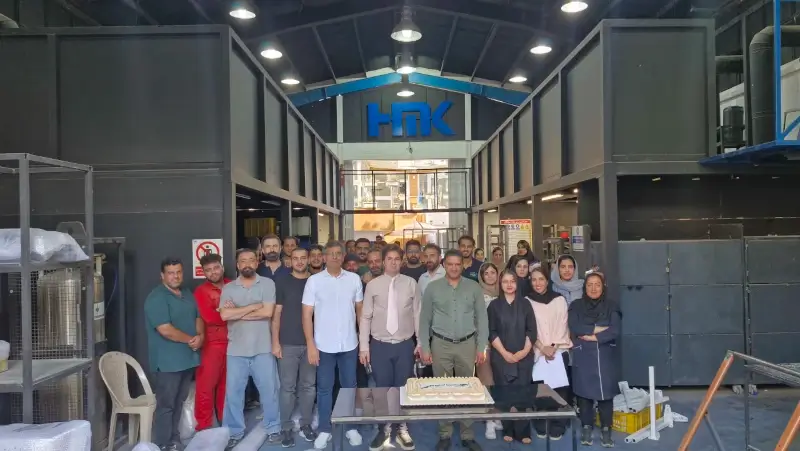 سالروز تاسیس شرکت در کنار پرسنل و متخصصین HMK