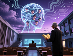 هوش مصنوعی جایگزین معلمان و استادان دانشگاه: آموزش به پایان رسیده