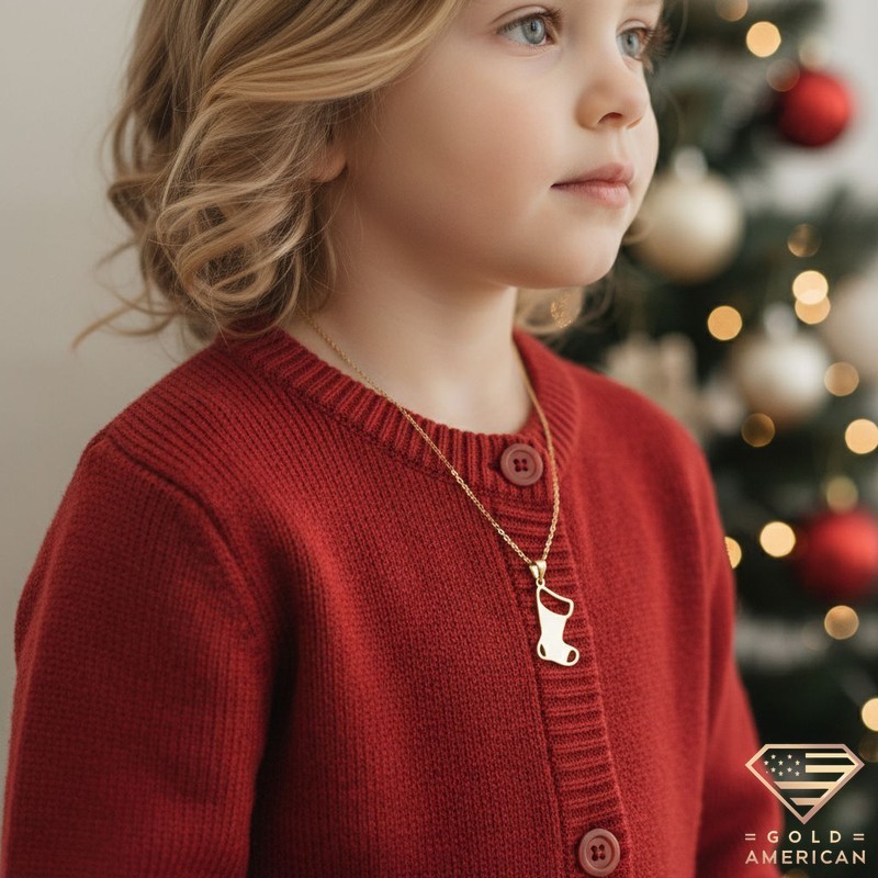 gold necklace pendant