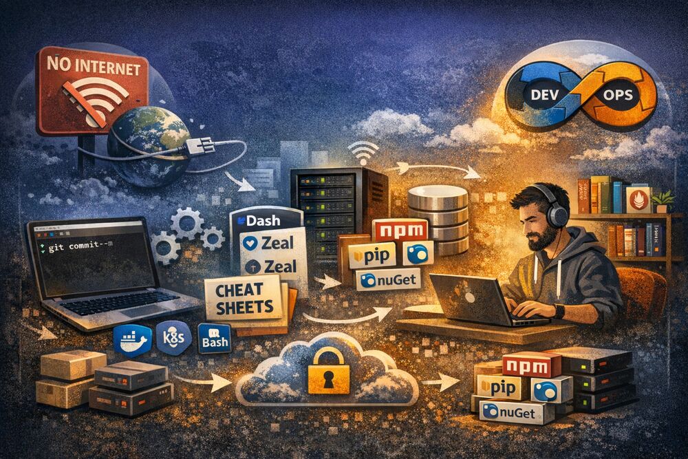 چگونه بدون اینترنت همچنان حرفه‌ای بمانیم؟ | راهنمای عملی آفلاین برای مهندسان واقعی