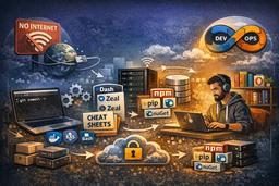 چگونه بدون اینترنت همچنان حرفه‌ای بمانیم؟ | راهنمای عملی آفلاین برای مهندسان واقعی