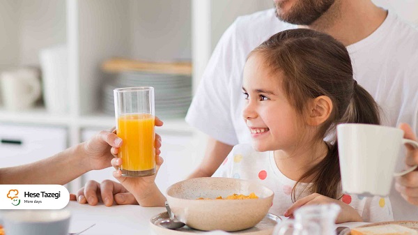 اهمیت خوردن صبحانه برای کودکان - حس تازگی