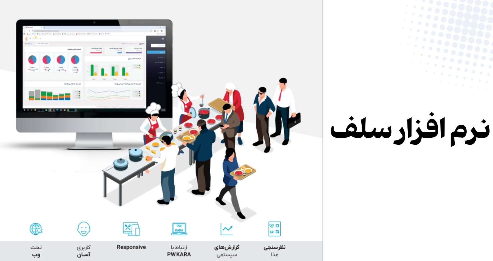 نرم‌افزار مدیریت سلف؛ یک راهکار هوشمند برای تغذیه سازمانی